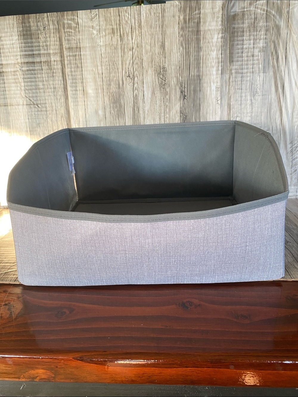 THIRTY-ONE YOUR WAY DISPLAY BIN—LIGHT GREY CROSSHATCH